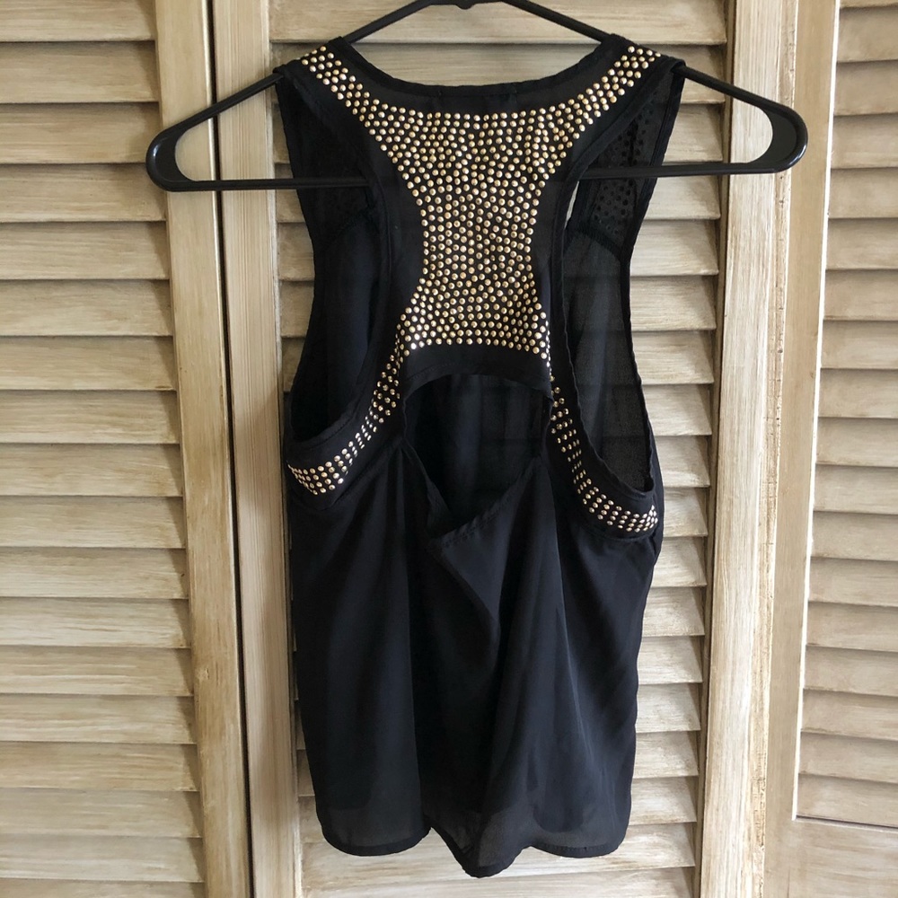 Charlotte Russe studded tank size S